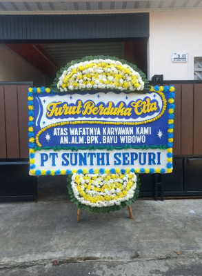 Papan Bunga Duka di Bagan Pete