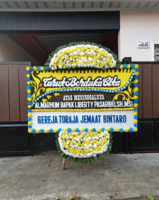 Papan Bunga Duka di Bagan Pete